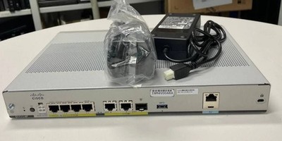 Cisco ISR1111-4P 美品 CISCO C1111-4P ISR 1100 4-Port GigE Router DUAL WAN Port 1x SFP +