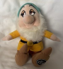 Walt Disney Snow White and Seven Dwarfs BASHFUL DWARF Plush Stuffed Animal Toy