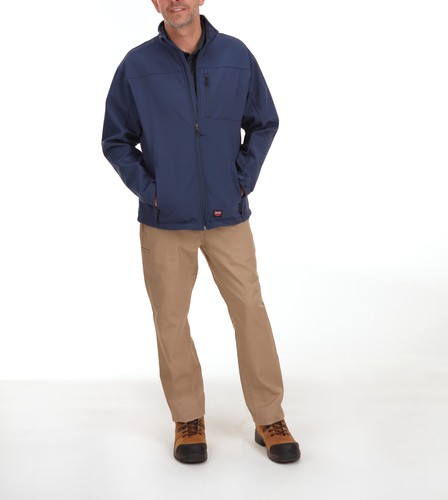 Red Kap Men's Deluxe Soft Shell Jacket - Picture 3 of 13