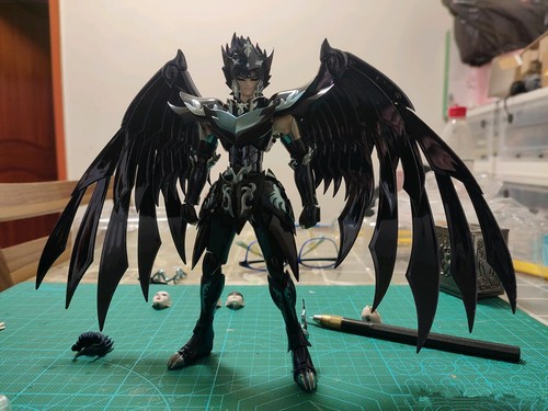 MST model Saint Seiya Cloth Myth Specters EX EXM Bennu Kagaho metal joint Cloth - Picture 8 of 12