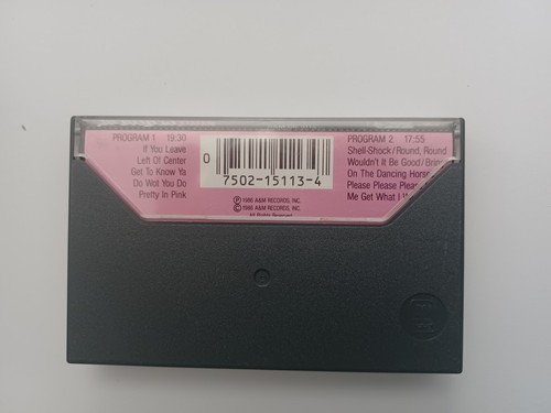 PRETTY IN PINK Movie Cassette Tape The Original Motion Picture Soundtrack - Picture 2 of 3