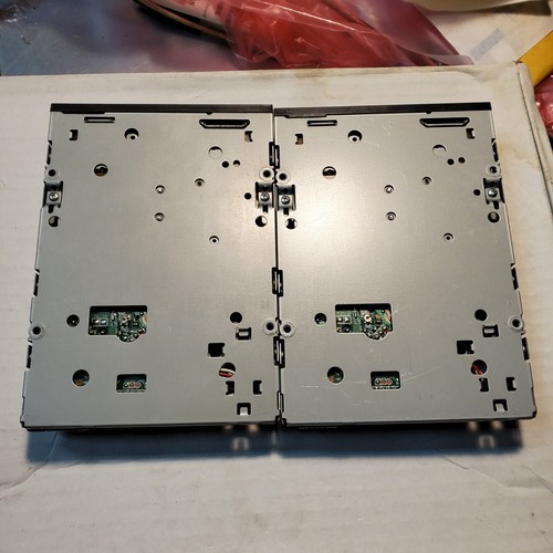 Lot 2x Black Alps Electric DF354H 121G 3.5" Internal Floppy Drive & Data Cables - Afbeelding 11 van 17