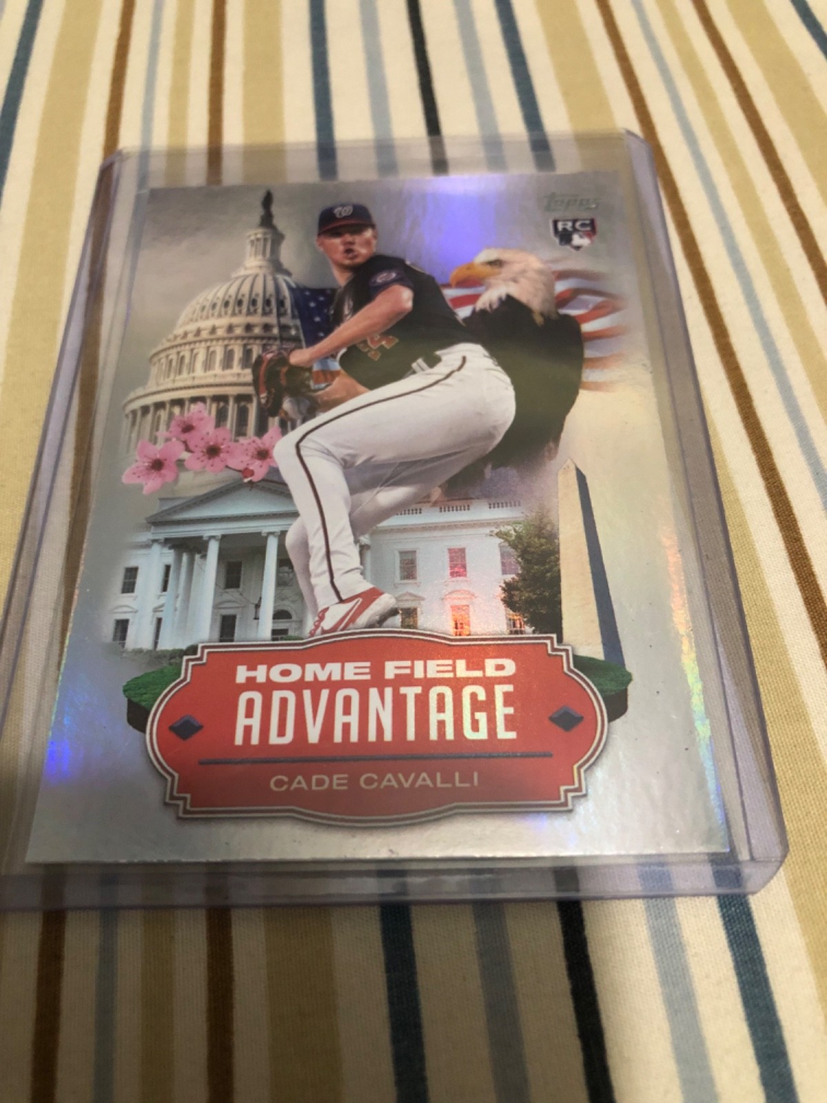 2023 Topps Update Series - Home Field Advantage Cade Cavalli #HA-30 (RC)