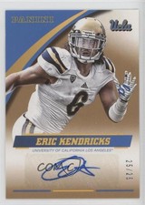 2015 Panini UCLA Bruins Signatures Gold /25 Eric Kendricks Rookie Auto RC
