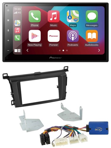 Pioneer USB MP3 DAB 2DIN Bluetooth Autoradio für Toyota RAV 4 (ab 2013) - Bild 1 von 9