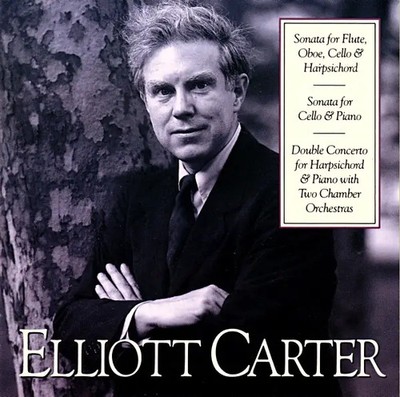 CD Elliott Carter Sonata For Flute, Oboe, Cello & Harpsichord / Cello Sonata /