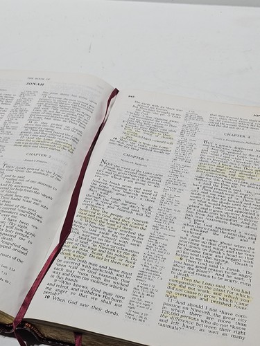 Vtg 1981 Master Study Bible NASB Holman Study Reference Maroon Genuine Leather - Bild 12 von 18