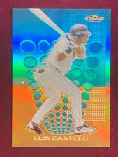 2004 Topps Finest Luis Castillo Gold Refractor 25/50 #84