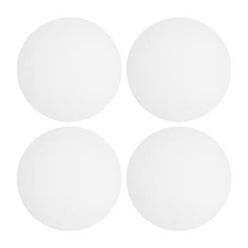 4Pack Door Stopper Wall Protector 50mm/2" Self Adhesive Bumper White