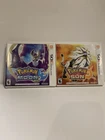 Pokémon Sun and Pokémon Moon Nintendo 3DS lot.
