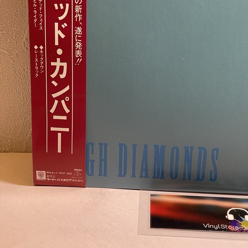 Bad Company - Rough Diamonds/LP 1982 Swan Song P-11018 con OBI Japón EX/EX - Imagen 3 de 16