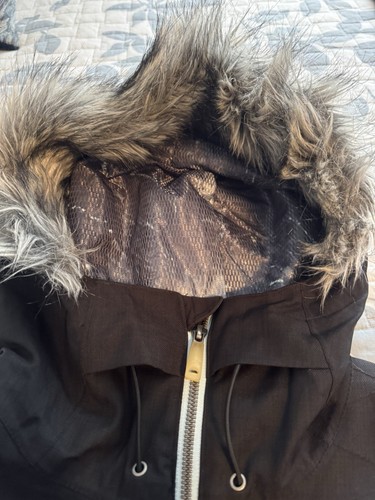 Women's Oakley MFR Marie_France Roy Ski Snowboard Jacket Size Black /Aqua Size M - Picture 3 of 9