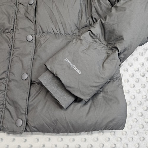 PATAGONIA Womens Silent Down Puffer Jacket Sz Small Gray - Picture 3 of 10