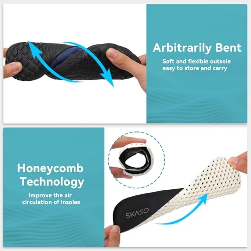 Barefoot Water Shoes for Women Men Wide Toe Box Lightweight Quick Dry Aqua - Imagen 3 de 6