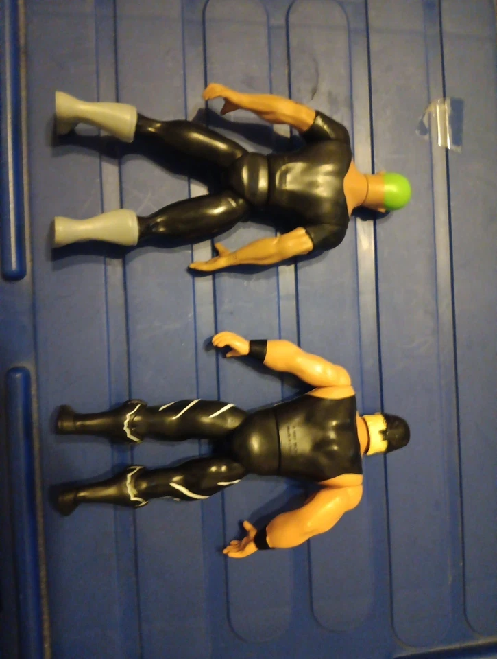 Figuras de acción Hollywood Hogan y Dennis Rodman de nuevo orden original. Foto 2 de 2
