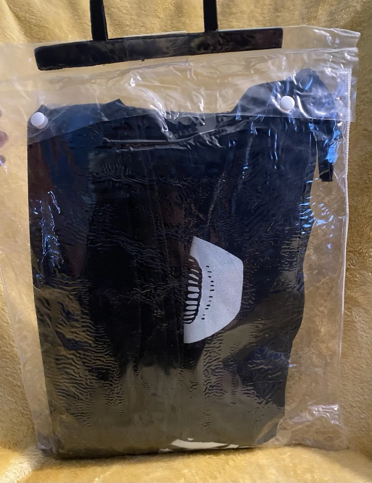 Disfraz de bata de esqueleto con esqueleto de cuerpo completo que brilla en la oscuridad 💀 Talla grande para niño Foto 3 de 4