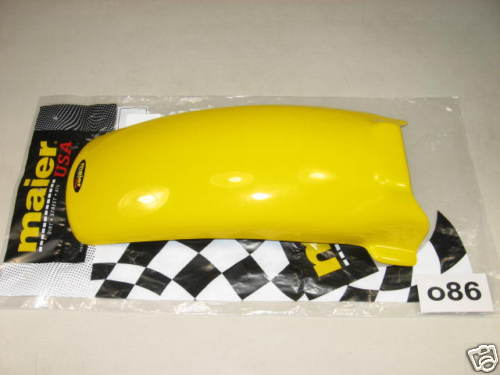 New Rear Fender 81 82 83 84 Suzuki RM125 RM250 RM465 RM500 Maier Mud Guard #o86 - Picture 1 of 1