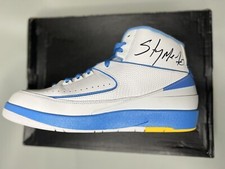 Jordan 2 Retro Melo (2018) Autographed  by Carmelo Anthony Hall Of Famer