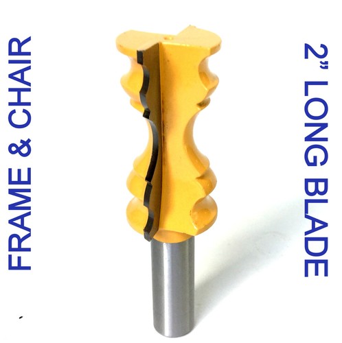 1 PC 1/2" SH 2" Long Blade Chair B & Frame Molding Router Bit - Picture 9 of 12