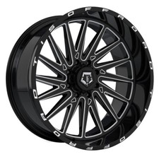 TIS 547BM Rim 20X9 8X170 Offset 0 Machined Gloss Black (Quantity of 1)