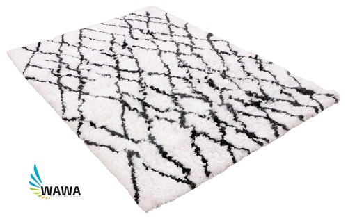 Shaggy Rug Hand-Tufted Oriental Soft Rug Polyester And Cotton DH - Picture 24 of 28