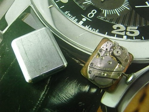 40'S ADAMEX MST 358 Depot Int 8275 LADIES WATCH MOVEMENT,DIAL,STEM Spares Repair - Picture 3 of 10
