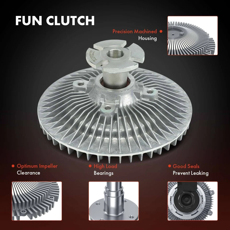 Engine Cooling Fan Clutch for Chevrolet Corvette 1980 1981 1982 V8 5.0L V8 5.7L - Image 3 of 4