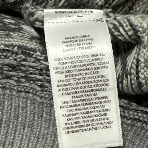 Ralph Lauren Fair Isle Weste Cardigan Kaschmirmischung M Neu Mit Etikett UVP 749 - Bild 12 von 14