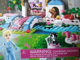 NEW SEALED! Lego DISNEY PRINCESS 41055 CINDERELLA ROMANTIC CASTLE Retired 646pcs