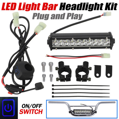 For Honda LED Headlight Light Bar Kit CRF250F CRF230F CRF450/450X/110F Dirt Bike - Bild 1 von 12