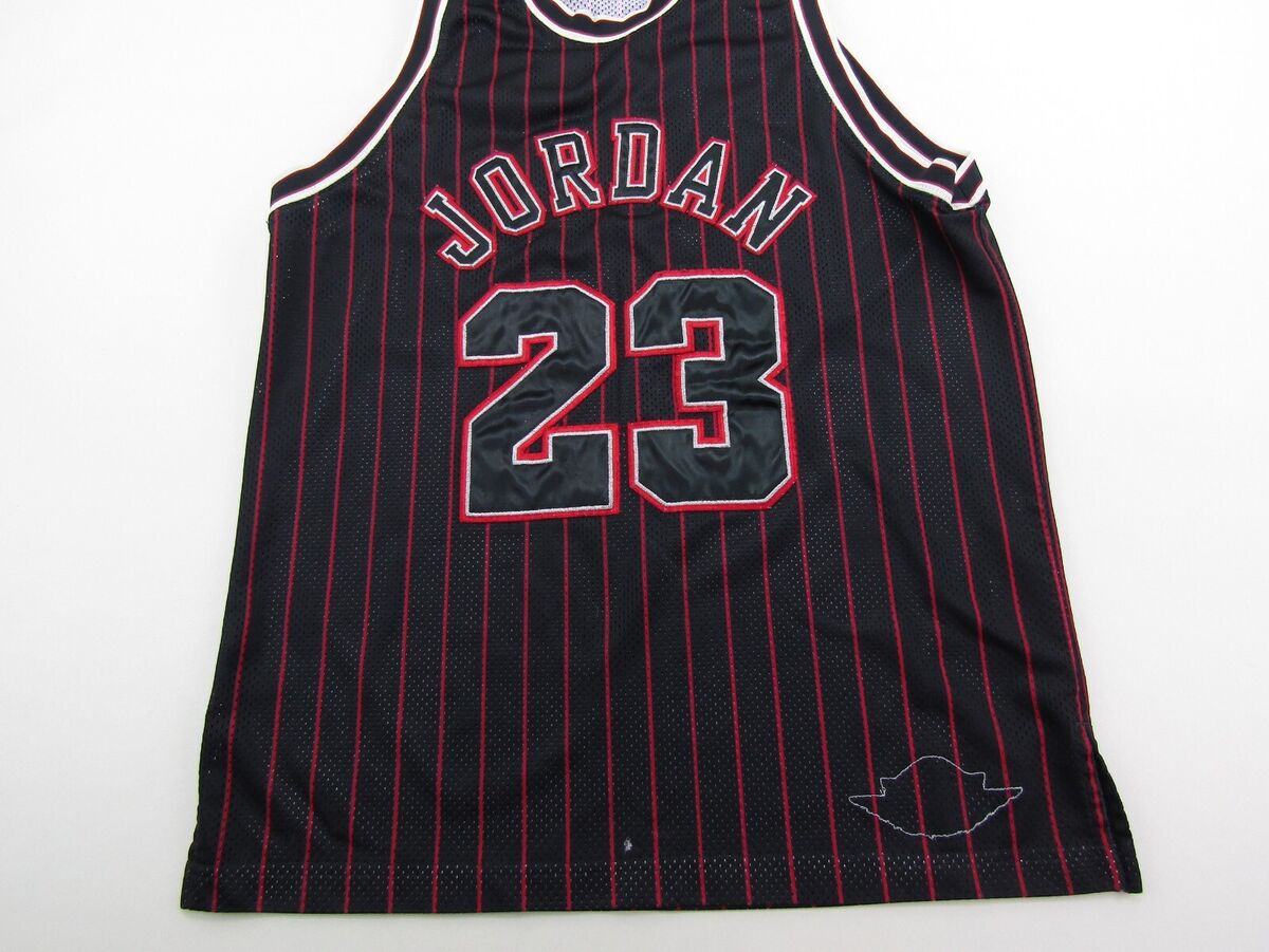 Other, Black Red Pinstripe Michael Jordan Jersey