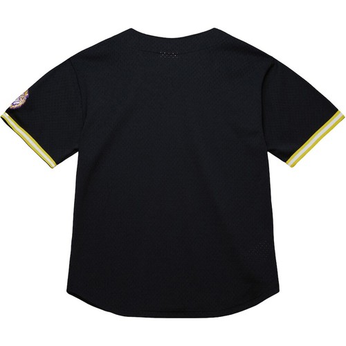 Camiseta deportiva de béisbol LSU Tigers Mitchell & Ness negra 2025 en el reloj de la NCAA - Imagen 3 de 6