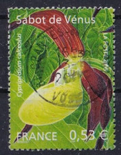 France Year 2005 Marienfrauenschuh Flowers Orchids Plants Flora Mi 3915 O