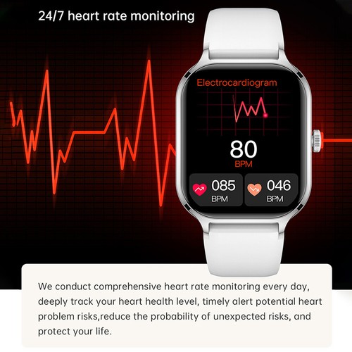 Smartwatch 2.01" Krokomierz Zegarek na rękę Sport Fitness Tracker Bluetooth Połączenie - Zdjęcie 6 z 30