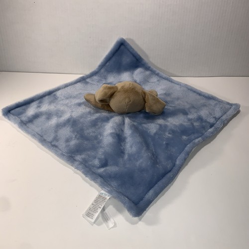Carter's Baby Blue Puppy Dog Lovey Blanket 14"x14" - Picture 3 of 9