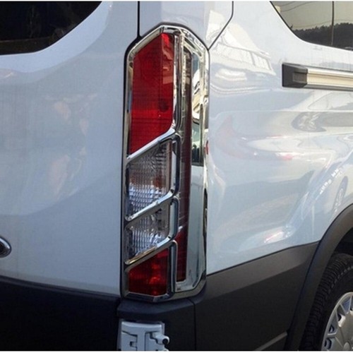 For Ford Transit Chrome Stop Frame 2 Pcs ABS. Model 2019 and Up. A+ Quality - Bild 3 von 5