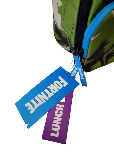 FORTNITE Camouflage Silhouette Magnify Lunch Bag Insulated Liner Lunchbox NWT - Picture 9 of 11