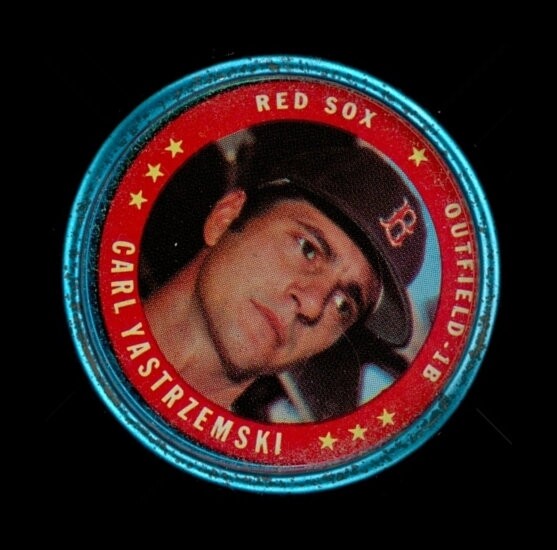 1971 Topps Coins Set-Break # 58 Carl Yastrzemski *GMCARDS*