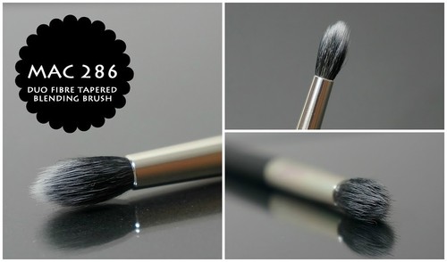 MAC 286 Duo Faser konische Mischbürste - auslaufend - authentisch brandneu - Bild 3 von 4