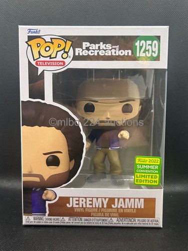 Funko POP!  Parks and Recreation : Jeremy Jamm - 2022 SDCC summer Excl 1259 - Picture 1 of 5