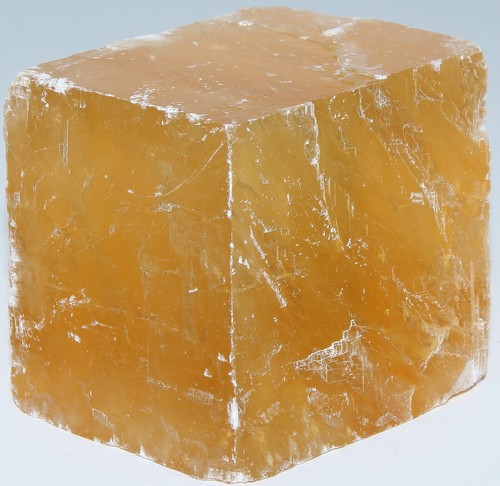 Romboide Natural Naranja Naranja Peruana Calcita / 1.70" (43.18 mm) / 164.42 gr / 3469 - Imagen 15 de 20