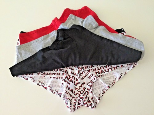 NAUTICA 4 PACK COTTON SPANDEX RED / GRAY /BLACK / PRINT SIZE: 2X - Picture 4 of 4