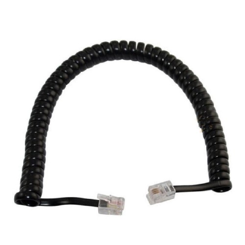 1 Set 360 Degree Rotating Swivels Cord RJ9 Telephone Handset Cord Detanglers - Zdjęcie 5 z 11