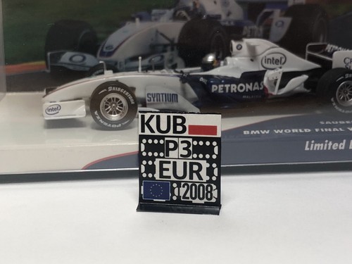 Pitboard 1:43 (Pizarra F1) / Robert Kubica (Sauber) 2008 /Choose your favorite! - Foto 18 di 26