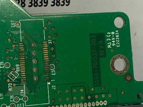 Hard Drive PCB Replacement - 2060-701537-003 REV A - Picture 4 of 4