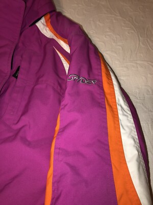 Spyder Jacket Kids Girls 14 Pink Xscap Snow Ski Snowboard Youth | eBay