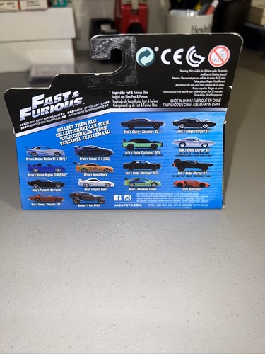 FAST & FURIOUS Brian's Toyota Supra Orange Diecast 1/32 JADA Sealed 2016 - Picture 6 of 8