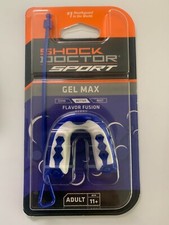 Shock Doctor Sport Gel Max Berry Fusion Flavor Mouth Guard Size Adult 11 