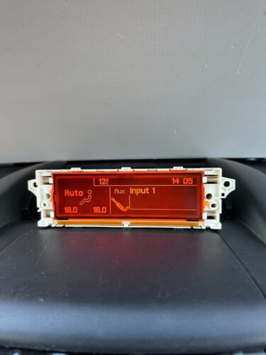 Peugeot 407 Clock Citroen C5 Display Multi-function Screen RD4 60 Day WARRANTY - Picture 4 of 10