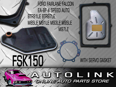 AUTOMATIC TRANSMISSION FILTER KIT FOR FORD FALCON AU 4 SPEED WITH SERVO GASKET